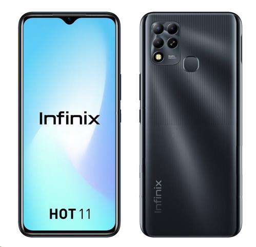 Infinix Hot 11 4 128GB Polar Black X689FPB128 TSBOHEMIA CZ