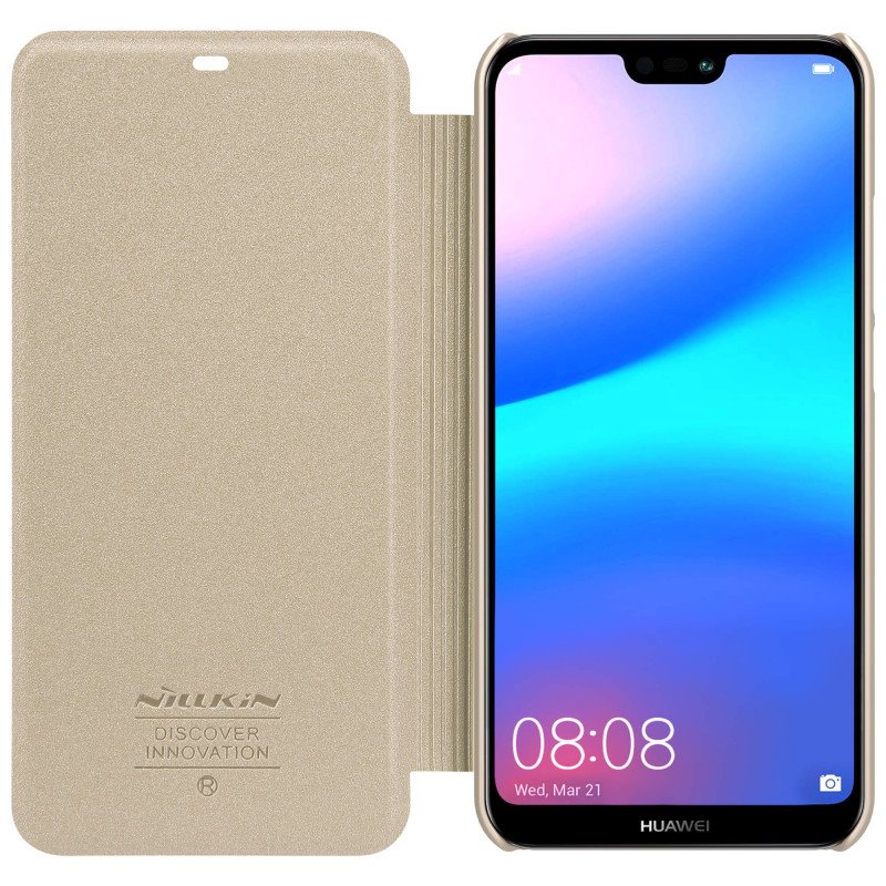 Nillkin Sparkle Folio Pouzdro Pro Huawei P Lite Gold Zlat