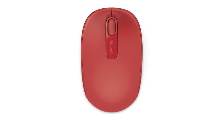 Microsoft Wireless Mobile Mouse 1850, červená (U7Z-00034)