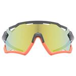 Uvex Sportstyle 228, grey/orange mat