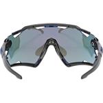 Uvex Sportstyle 228, black mat/mirror blue