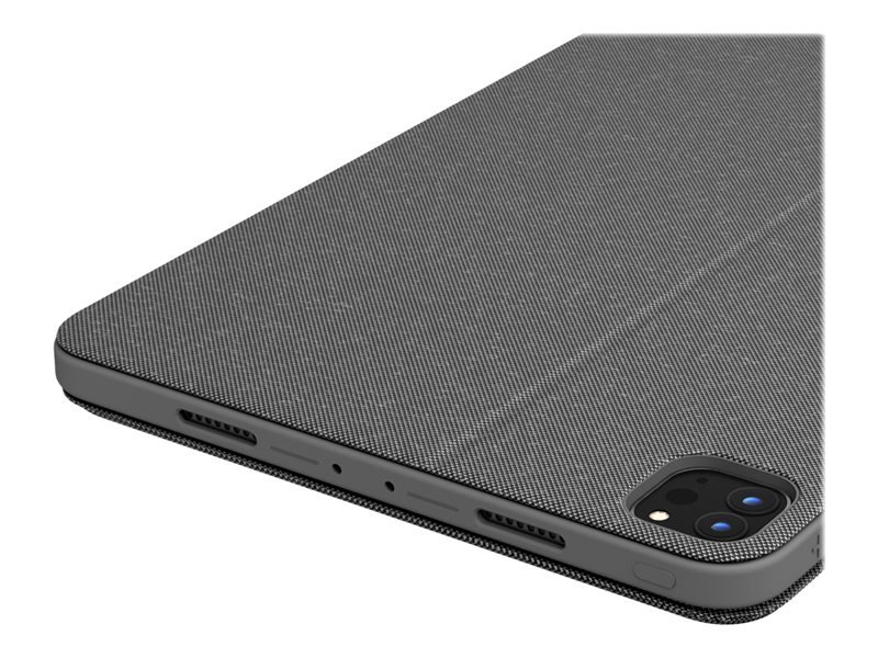 Logitech Combo Touch pro iPad Pro 11" (1., 2., 3.. gen), šedá - US INTL