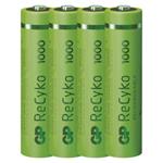 Nabíjecí baterie GP ReCyko 1000 AAA (HR03) - 4Ks