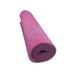 Podložka LIFEFIT YOGA MAT MANDALA DUO, 183x58x0,6cm, bordó