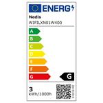 NEDIS Wi-Fi chytré dekorativní LED/ teplá bílá/ 400 LED's/ Android & iOS/ Nedis® SmartLife/ 3 x 3 m
