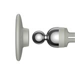 Baseus C01 magnetický držák do auta (do ventilační mřížky), krémově bílá