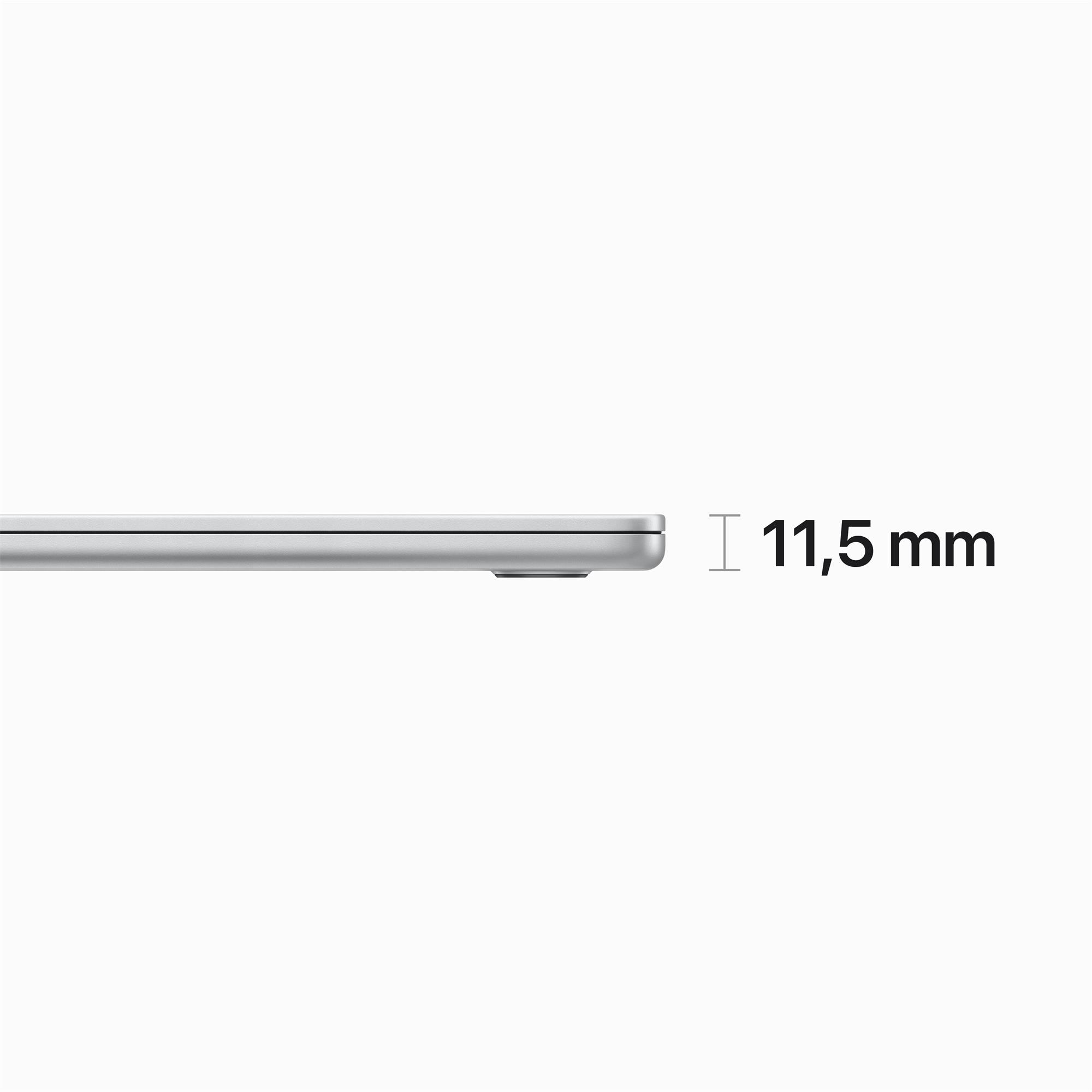NB Apple MacBook Air 15",M2 8-core CPU/10-core GPU,8GB,512GB,Silver,CZ (MQKT3CZ/A)