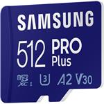 Samsung microSDXC 512GB PRO Plus + USB adaptér