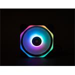 1stCOOL AURA EVO Hexagon 2 ARGB PWM ventilátor 12cm