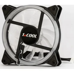 1stCOOL AURA RAINBOW Dual Ring ARGB ventilátor 12cm F12-RAINBOW-RGB-EVO2 - Chladiče - chlazení