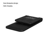 1stCOOL Bezdrôtová nabíjačka QI so skladacím stojanom, čierna, USB-C
