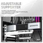 1stCOOL GPU Holder Metal White, držák VGA kovový bílý