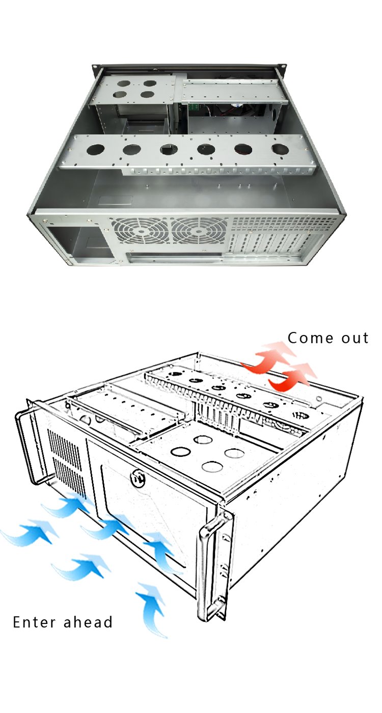 1stCOOL IPC 19" 4U-450 Rackmount server case IPC-4U-450