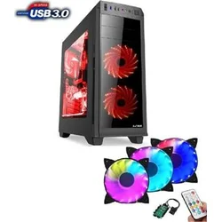 1stCOOL MiddleTower GAMER 1 + set FAN2 EVO