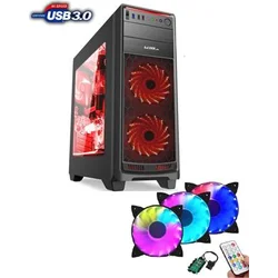 1stCOOL MiddleTower GAMER 1 + set FAN2
