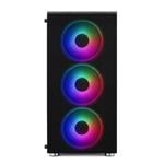 1stCOOL MiddleTower RAINBOW 4, 4xRGB fan, 650W 88+