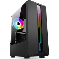 1stCOOL MiddleTower SHARK 1, RGB fan