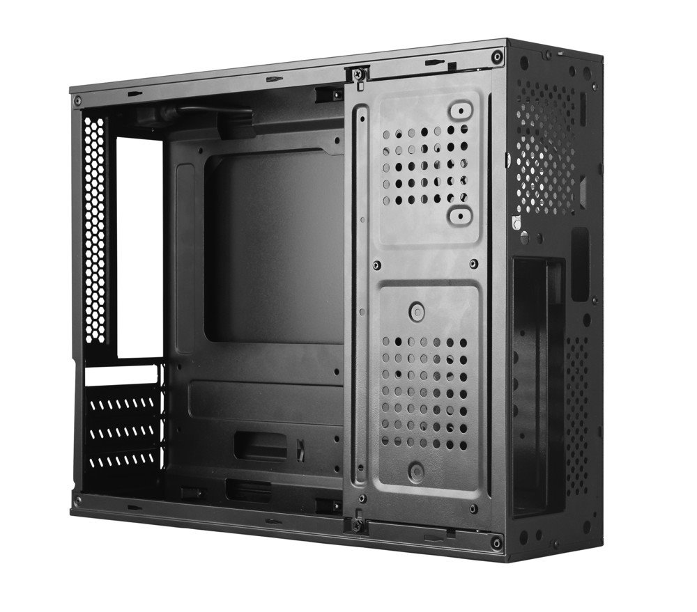 1stCOOL SFF case COMPACT 1, AU, USB3.0, USB-C, čítačka kariet, ventilátor