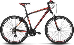 2018 KROSS 26" HEXAGON 2.0 vel.14" - black/red/orange matt