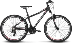 2018 KROSS 26" LEA 1 vel.13" - black/rapsberry matt