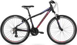 2018 KROSS 27,5" LEA 2 vel.17" - black/rapsberry/violet matt