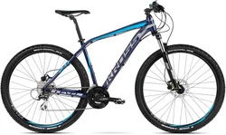 2018 KROSS 27,5" LEVEL 2 vel.16" - navy blue/silver/blue glossy