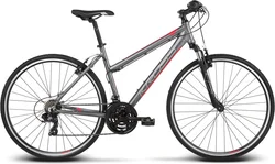 2018 KROSS 28" EVADO 1 dámský vel.19" - graphite/rapsberry matt