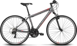 2018 KROSS 28" EVADO 1 vel.23" - graphite/red matt
