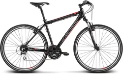 2018 KROSS 28" EVADO 3 vel.23" - black/red matt