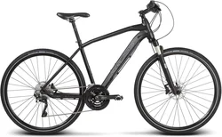 2018 KROSS 28" EVADO 9 vel.23" - black/silver matt