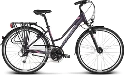 2018 KROSS 28" TRANS 5 dámský vel.19" - violet/silver matt