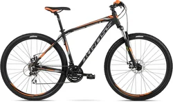 2018 KROSS 29" HEXAGON 4.0 vel.17" - black/graphite/orange matt