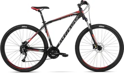 2018 KROSS 29" HEXAGON 6.0 vel.17" - black/graphite/red matt