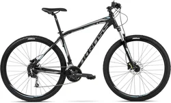 2018 KROSS 29" HEXAGON 7.0 vel.17" - black/graphite/steel matt