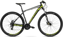 2018 KROSS 29" LEVEL 1.0 vel.17" - black/lime/silver matt