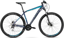 2018 KROSS 29" LEVEL 2.0 vel.17" - navy blue/silver/blue glossy