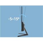 22" ultratenký monitor CHiQ 22F650 FHD, 100 Hz, bezrámčekový, čierny