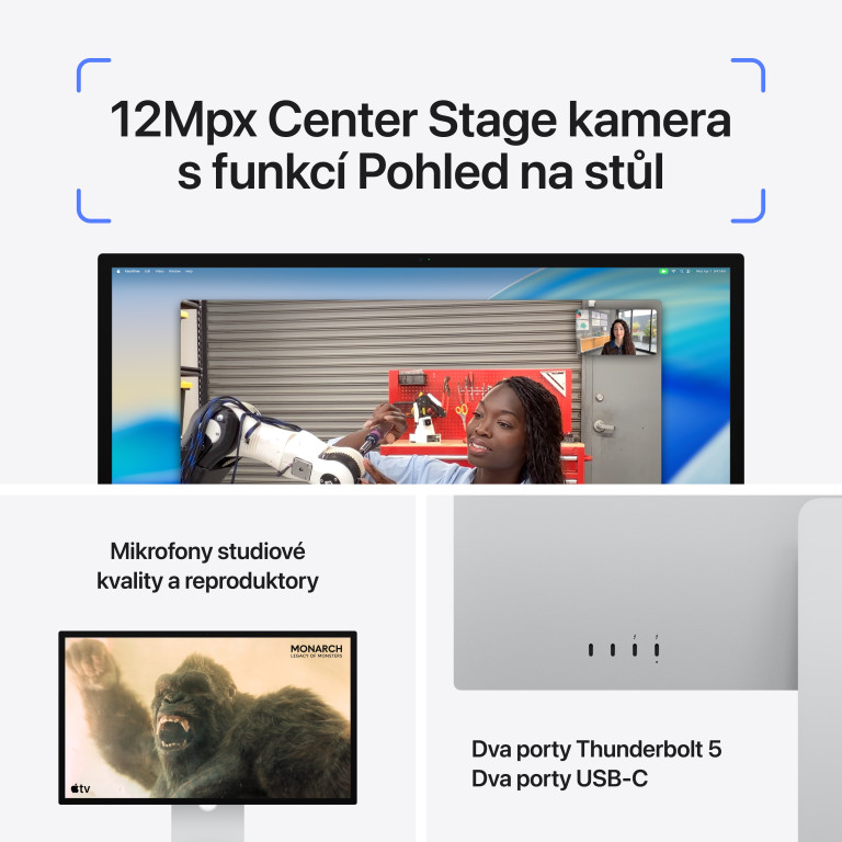 27" displej Apple Studio - Nano-textúra skla - Nastaviteľný stojan