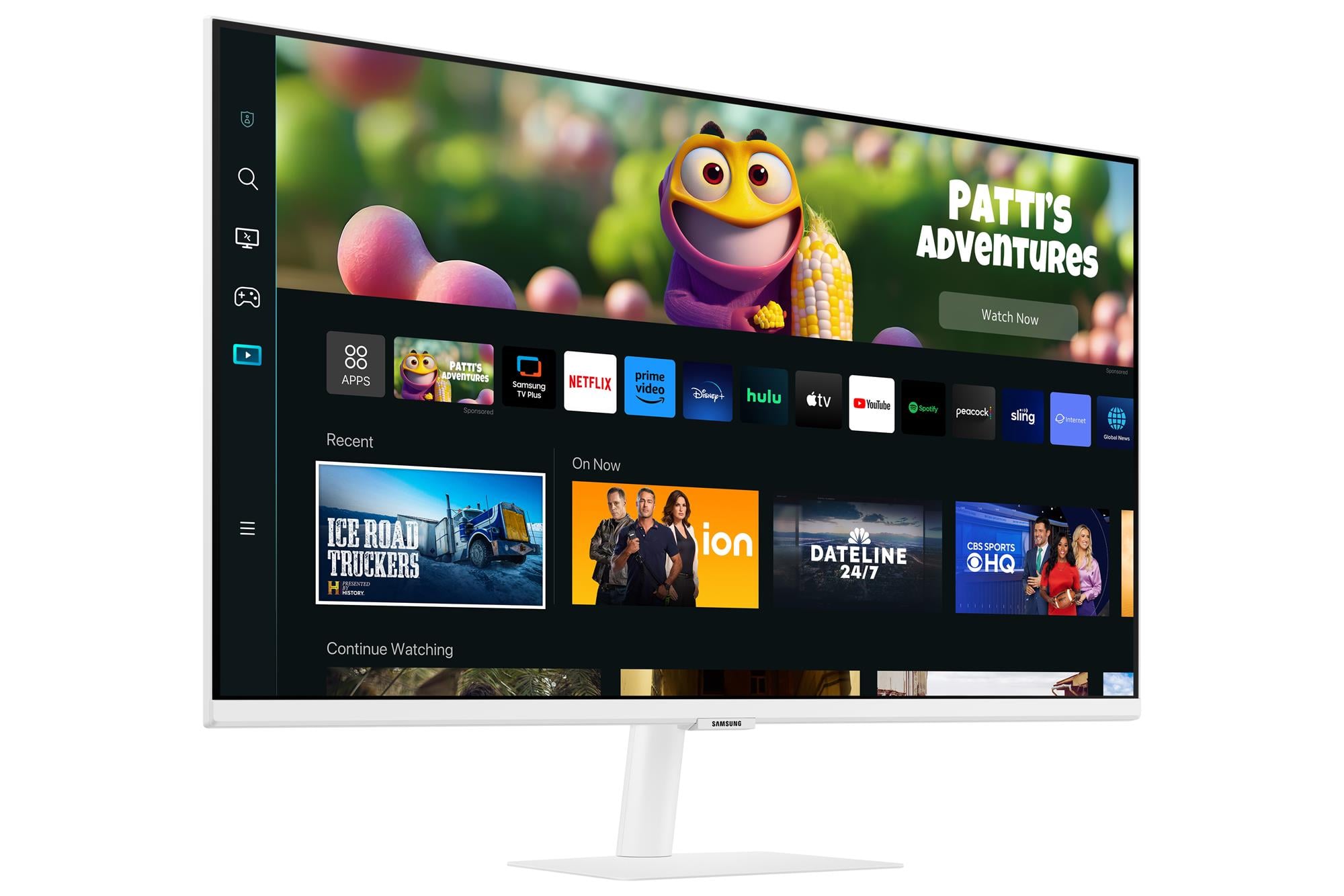 27" Samsung Smart Monitor M5 bílý