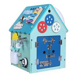 2Kids Toys Aktívna doska Domček modrý