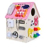 2Kids Toys Aktívna doska Domček ružový