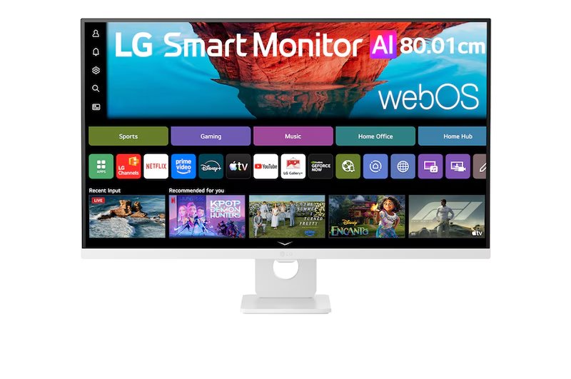 31,5" inteligentný monitor LG 32U721SB
