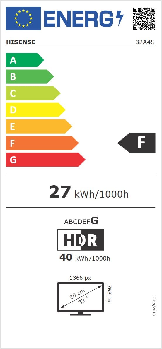 32" HISENSE 32A4S (2026)