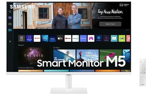 32" Samsung Smart Monitor M5 bílý