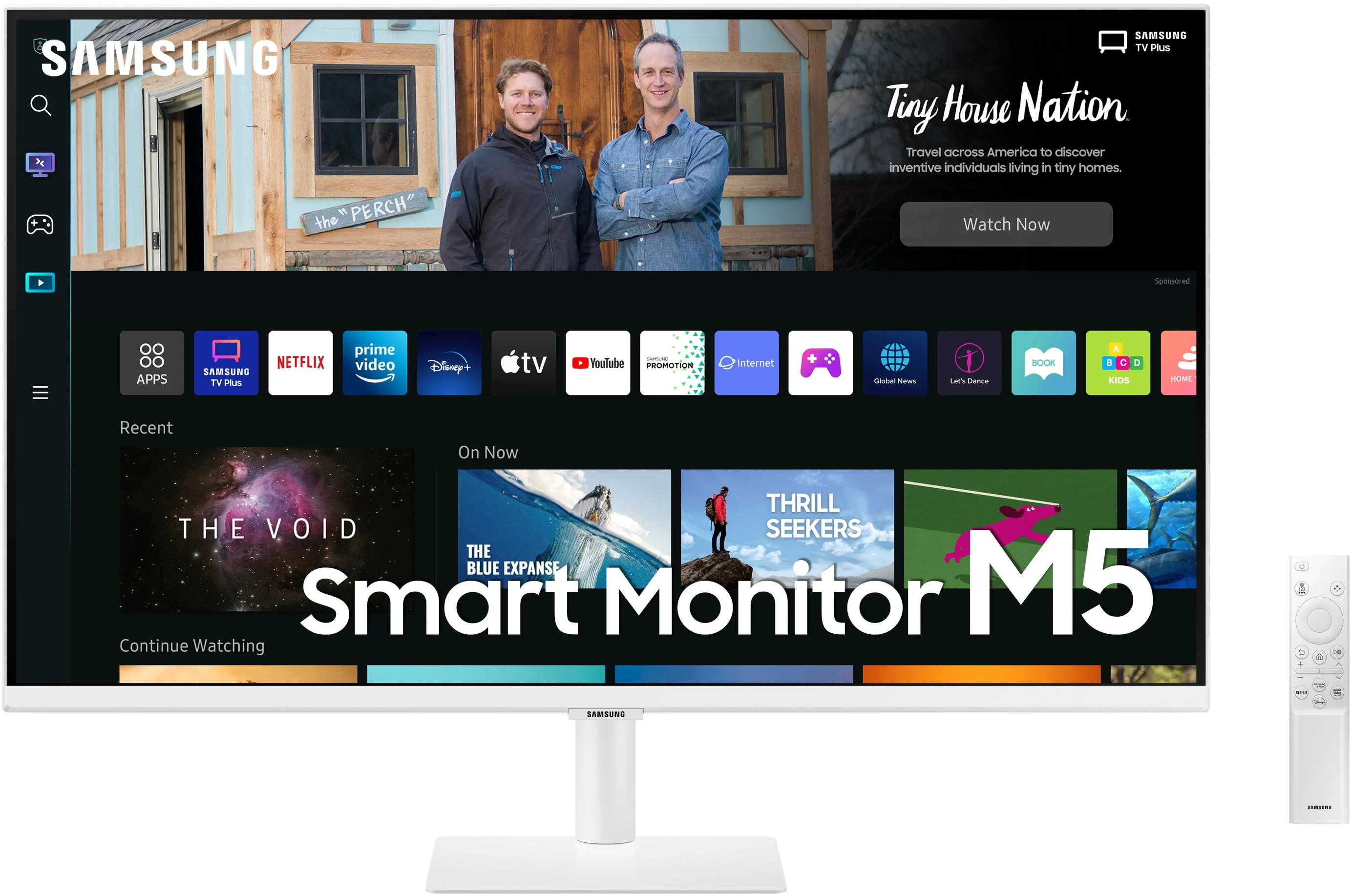 32" Samsung Smart Monitor M5 White