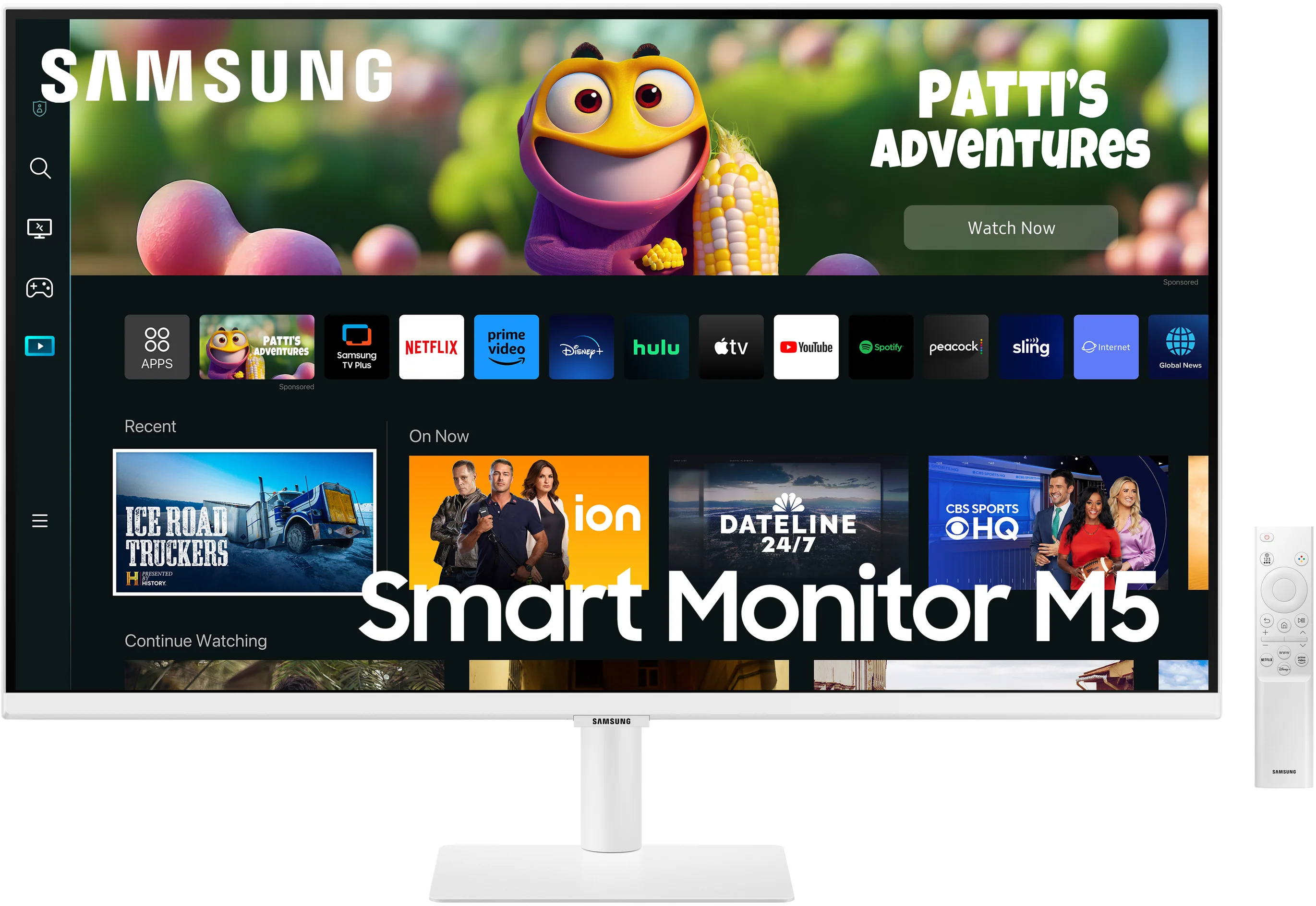 32" Samsung Smart Monitor M5 White