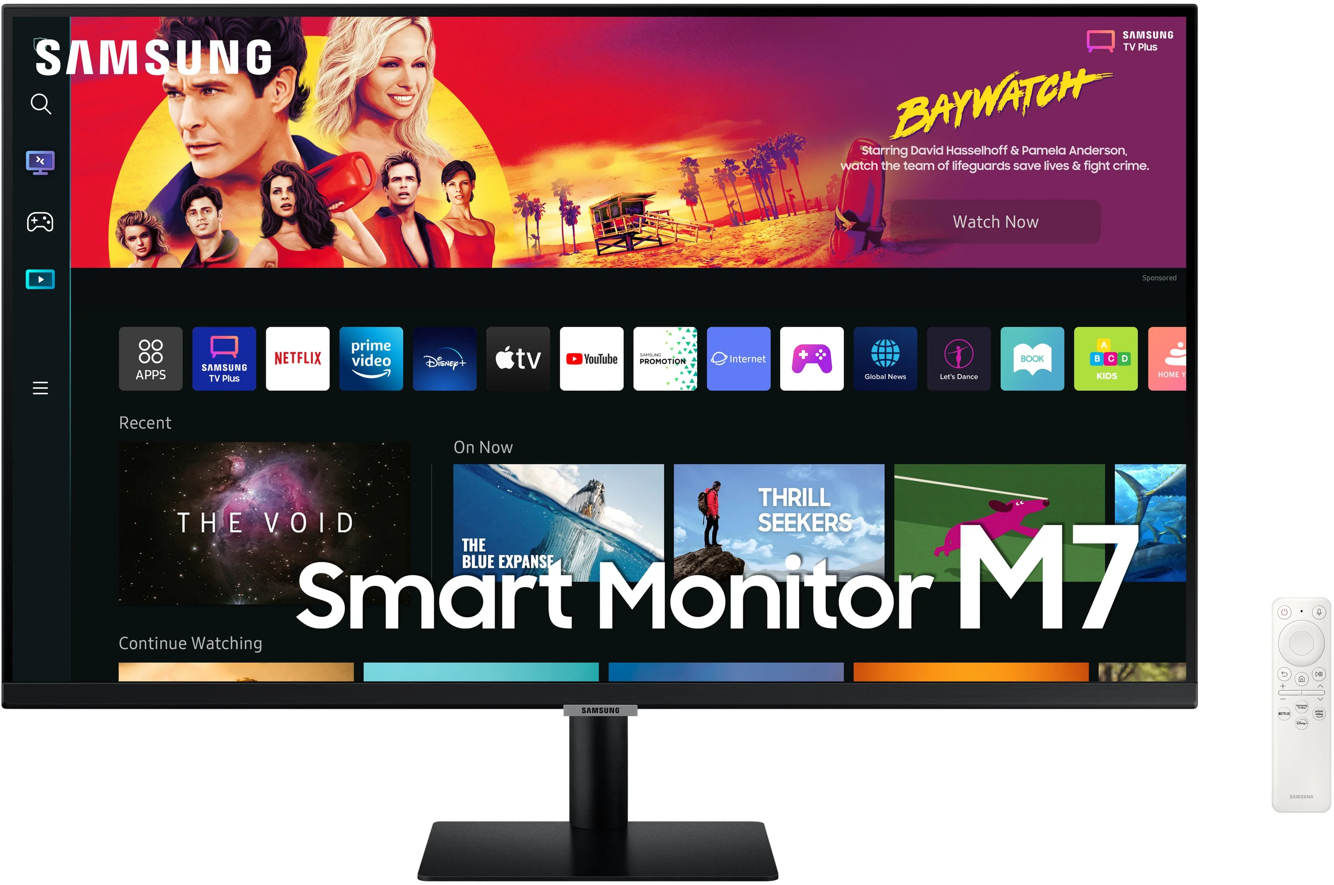 32" Samsung Smart Monitor M7 černý