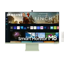 32" Samsung Smart Monitor M8 Spring Green