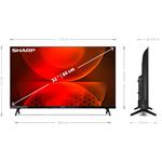 32" Sharp 32FH2E ANDROID SMART TV T2/C/S2 