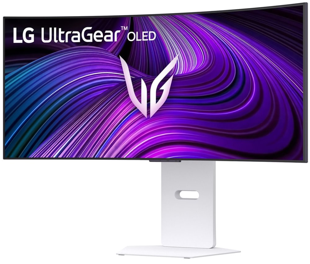 34" LG monitor UltraGear 34GX90SA-W s webO, prohnutý